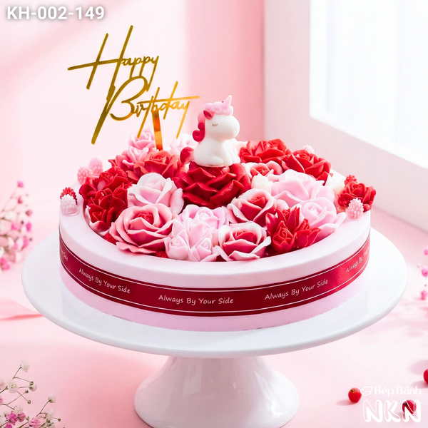  Bánh Sinh Nhật 
Vườn Hồng (KH-002-149) 