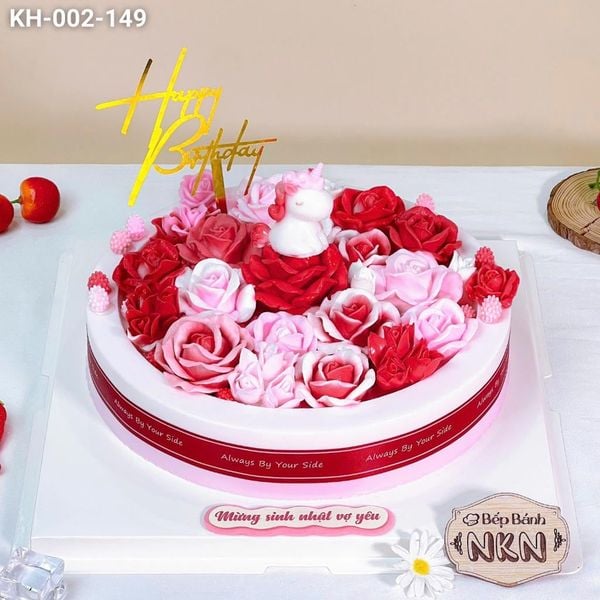  Bánh Sinh Nhật 
Vườn Hồng (KH-002-149) 