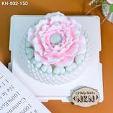  Bánh Thôi Nôi Chủ Đề Hoa Mẫu Đơn (KH-002-150) 