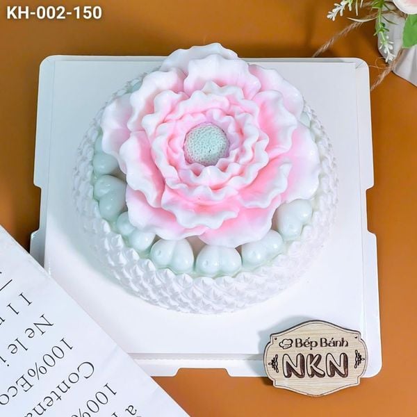  Bánh Thôi Nôi Chủ Đề Hoa Mẫu Đơn (KH-002-150) 