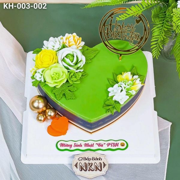  Bánh Sinh Nhật Kết Hoa (KH-003-002) 