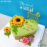  Bánh Sinh Nhật Kết Hoa (KH-003-003) 