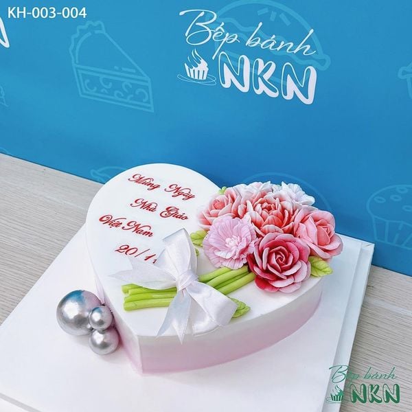  Bánh Kỷ Niệm Kết Hoa  (KH-003-004) 