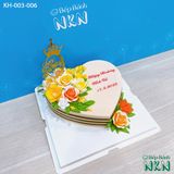  Bánh Kỷ Niệm Kết Hoa (KH-003-006) 