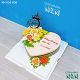  Bánh Kỷ Niệm Kết Hoa (KH-003-006) 
