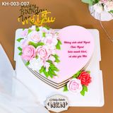  Bánh Sinh Nhật Kết Hoa (KH-003-007) 