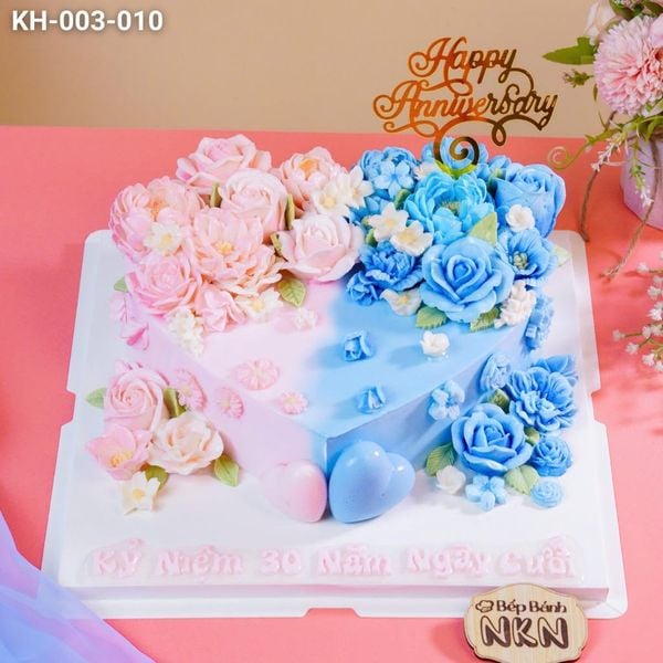  Bánh Kết Hoa Kỉ Niệm Ngày Cưới (KH-003-010) 