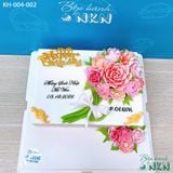  Bánh Sinh Nhật Kết Hoa (KH-004-002) 