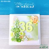  Bánh Sinh Nhật Kết Hoa (KH-004-006) 