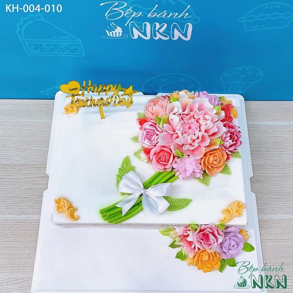  Bánh Sinh Nhật Kết Hoa (KH-004-010) 