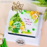  Bánh Sinh Nhật Kết Hoa (KH-004-018) 