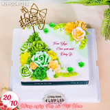  Bánh Sinh Nhật Kết Hoa (KH-004-018) 