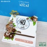  Bánh Kỷ Niệm 40 Năm Tình Bạn (KH-004-019) 