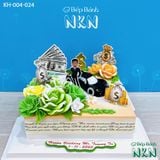  Bánh Sinh Nhật Kết Hoa (KH-004-024) 