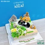  Bánh Sinh Nhật Kết Hoa (KH-004-024) 