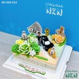  Bánh Sinh Nhật Kết Hoa (KH-004-024) 