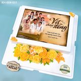  Bánh Kỷ Niệm Kết Hoa (KH-004-031) 