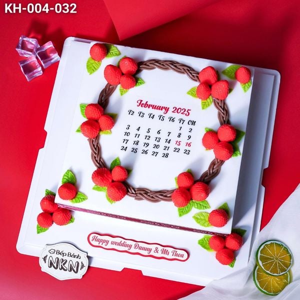  Bánh Sinh Nhật Kết Dâu (KH-004-032) 