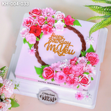  Bánh Sinh Nhật Kết Hoa Tặng Mẹ (KH-004-033) 