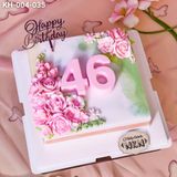  Bánh Sinh Nhật Kết Hoa Hồng (KH-004-035) 