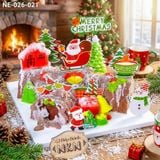  Bánh Noel Khúc Gỗ - Mẫu 2 (NE-026-021) 