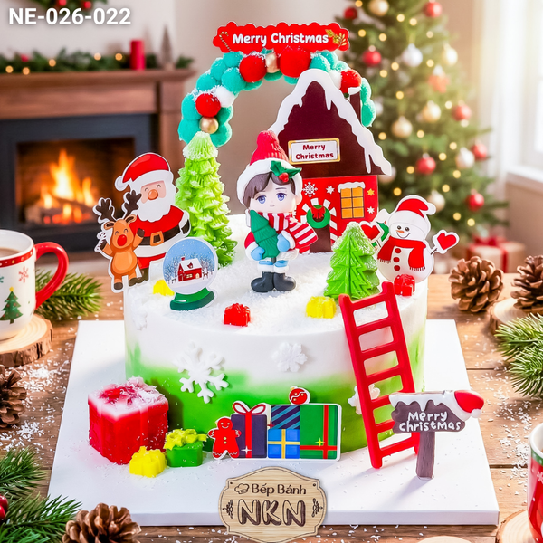  Bánh Quà Tặng Noel (NE-026-022) 