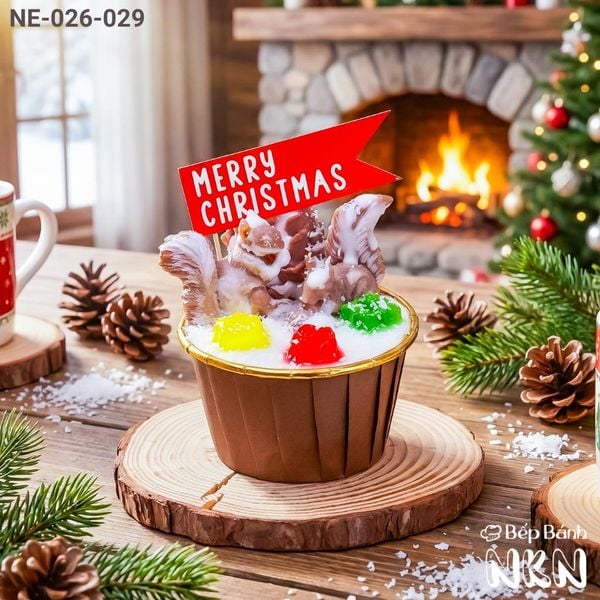 Hộp Bánh Cupcake Quà Tặng Giáng Sinh (NE-026-029) 