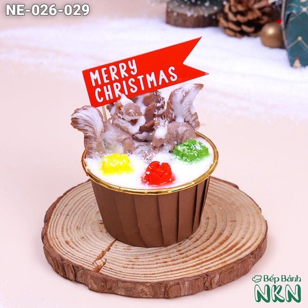  Hộp Bánh Cupcake Quà Tặng Giáng Sinh (NE-026-029) 