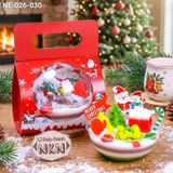  Hộp Bánh Quà Tặng Giáng Sinh Tròn (NE-026-030) 