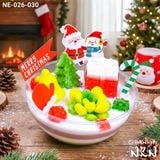 Hộp Bánh Quà Tặng Giáng Sinh Tròn (NE-026-030) 