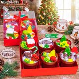  Set 6 Chậu Bánh Quà Tặng Giáng Sinh (NE-026-035) 
