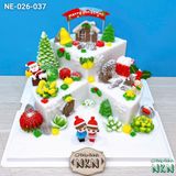  Bánh Quà Tặng Giáng Sinh 2 Tầng (NE-026-037) 