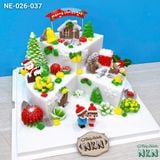  Bánh Quà Tặng Giáng Sinh 2 Tầng (NE-026-037) 