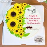  Bánh Sinh Nhật Hoa Hướng Dương (NGVN-024-062) 