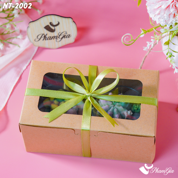  Set Quà 2 Nến Thơm Sen Đá (NT-2002) 