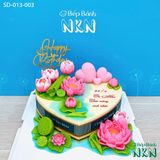  Bánh Sinh Nhật Hoa Sen (SD-013-003) 