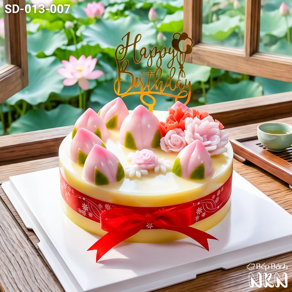  Bánh Mừng Thọ Đào Tiên (SD-013-007) 