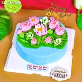  Bánh Rau Câu Hoa Sen Cạn (SD-013-008) 