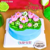  Bánh Rau Câu Hoa Sen Cạn (SD-013-008) 