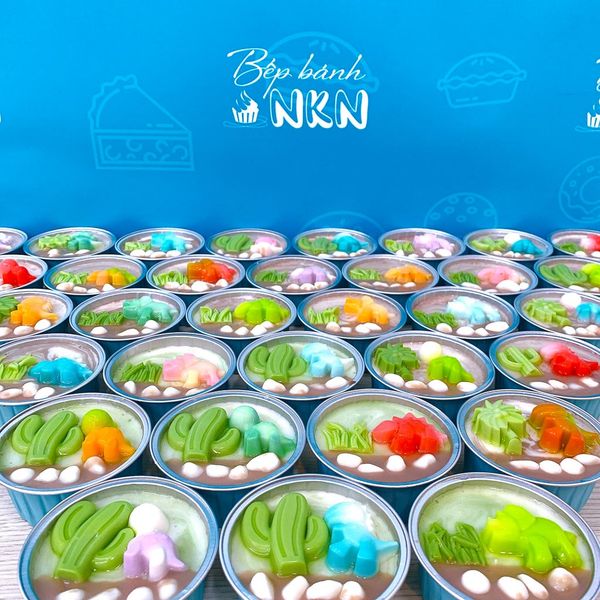  Set 6 Cupcake Khủng Long Cho Bé (SMN-019-001) 