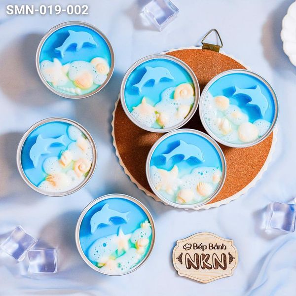  Set 6 Cupcake Cá Heo Xanh Cho Bé (SMN-019-002) 