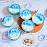  Set 6 Cupcake Cá Heo Xanh Cho Bé (SMN-019-002) 