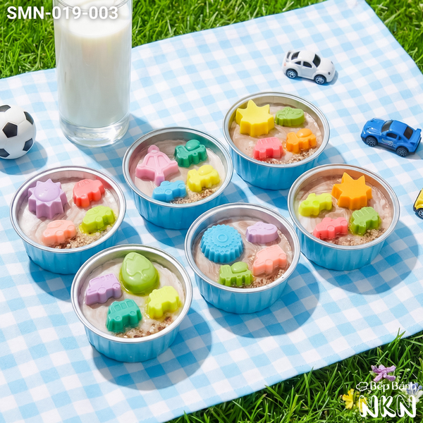  Set 6 Cupcake Xe Công Trường Xây Dựng Cho Bé  (SMN-019-003) 