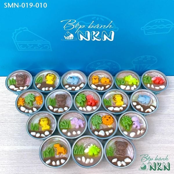  Set 6 Cupcake Vườn Thú (SMN-019-010) 