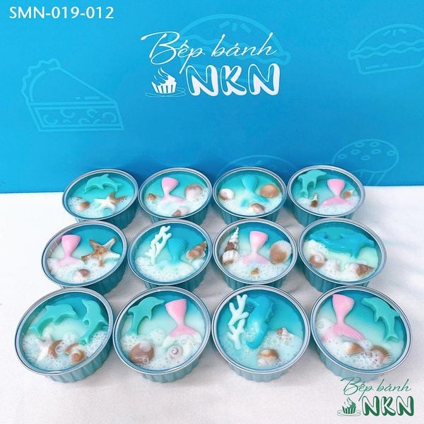  Set 6 Cupcake Tiên Cá (SMN-019-012) 