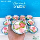  Set 6 Cupcake Hoa Hồng Đa Tầng (SMN-019-013) 