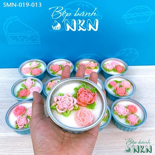  Set 6 Cupcake Hoa Hồng Đa Tầng (SMN-019-013) 