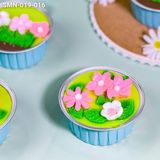  Set 6 Cupcake Hoa Hồng (SMN-019-016) 