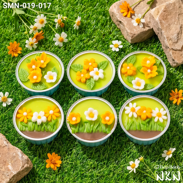  Set 6 Cupcake Hoa Cam (SMN-019-017) 