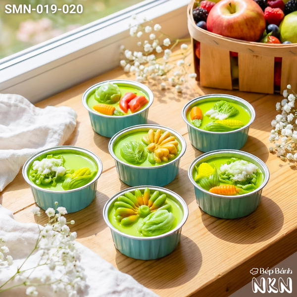  Set 6 Cupcake Rau Củ Quả (SMN-019-020) 